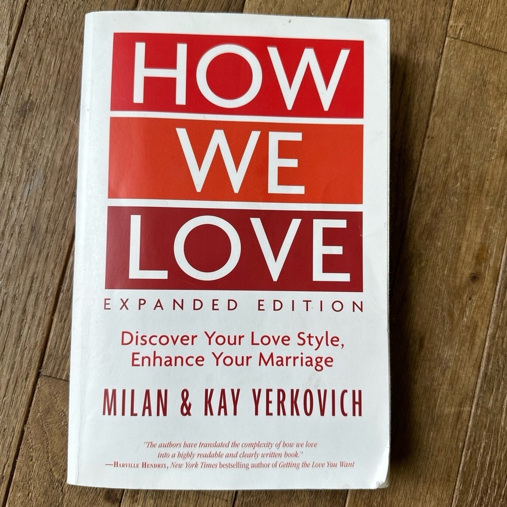 How We Love Book by Milan and Kay Yerkovich‎